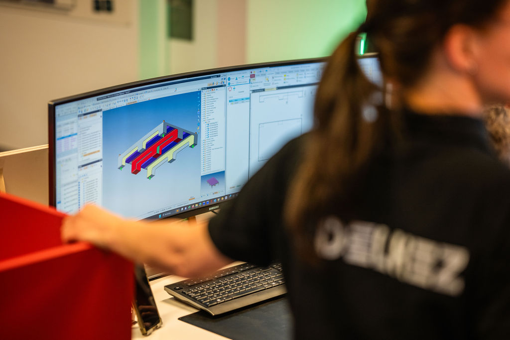 Vue 3D d'un projet 