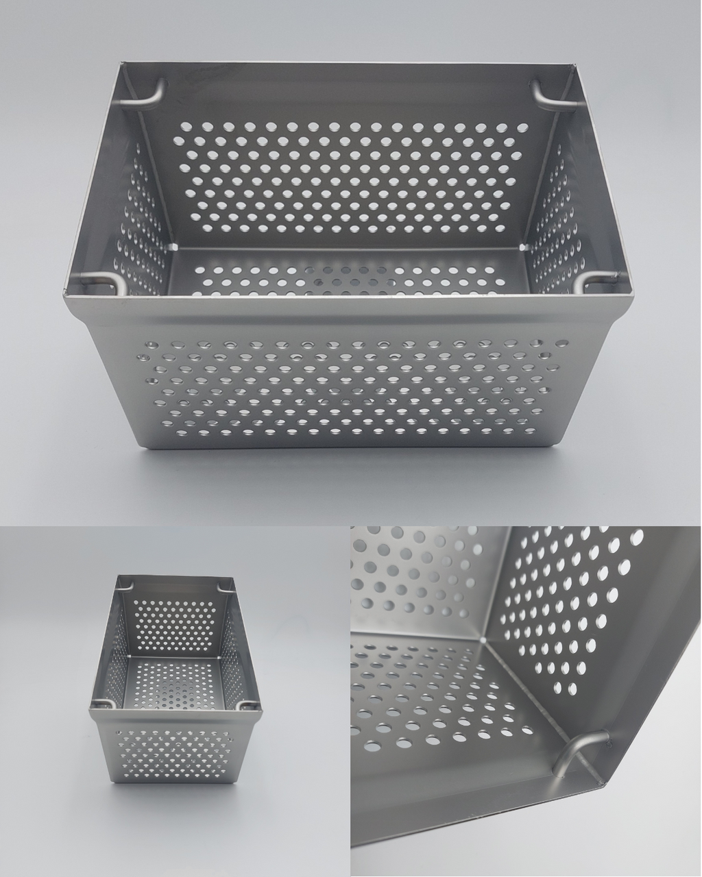 Bac inox empilable finition sublimée – fabrication DELHEZ SA