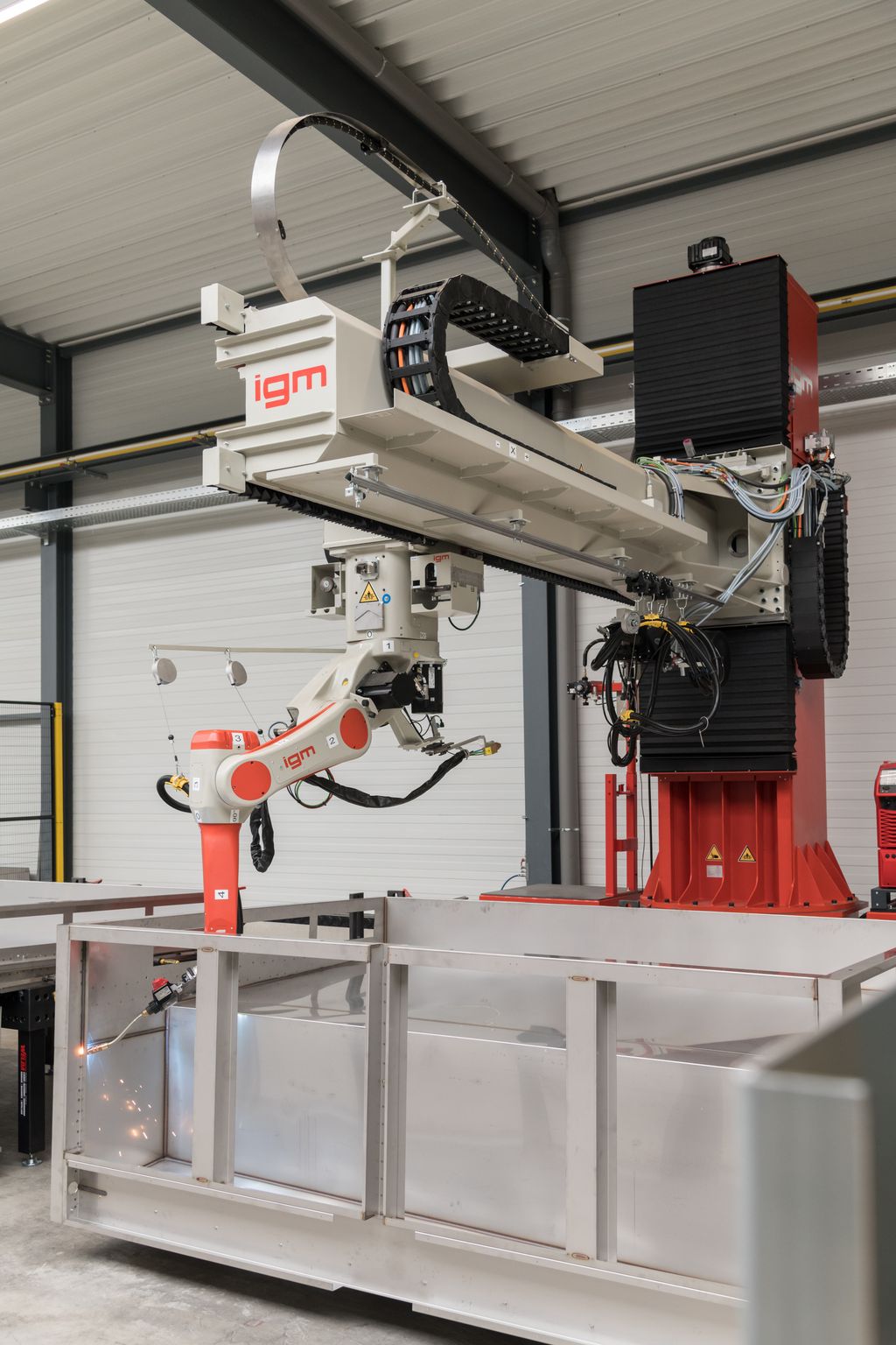 Soudure robotisée de cuves en inox