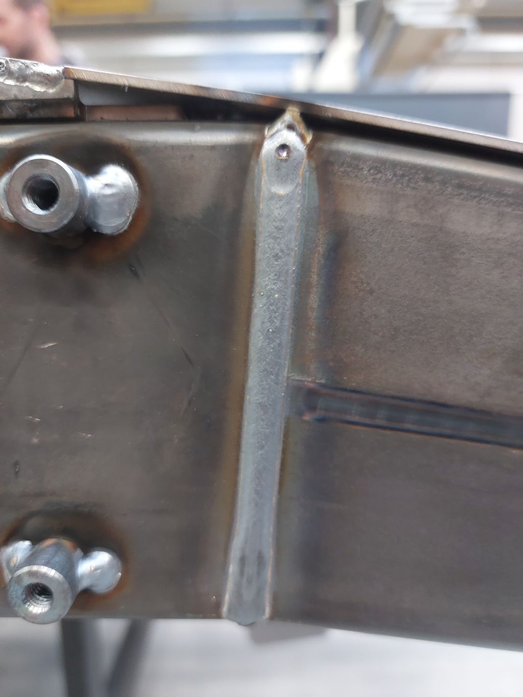 Détail de soudure au robot